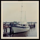 Sailboat at dock